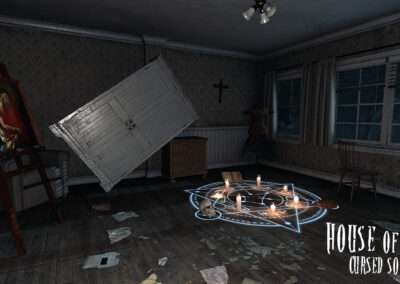 image du jeu house of fear cursed soul escape game horreur cap'vr Nîmes